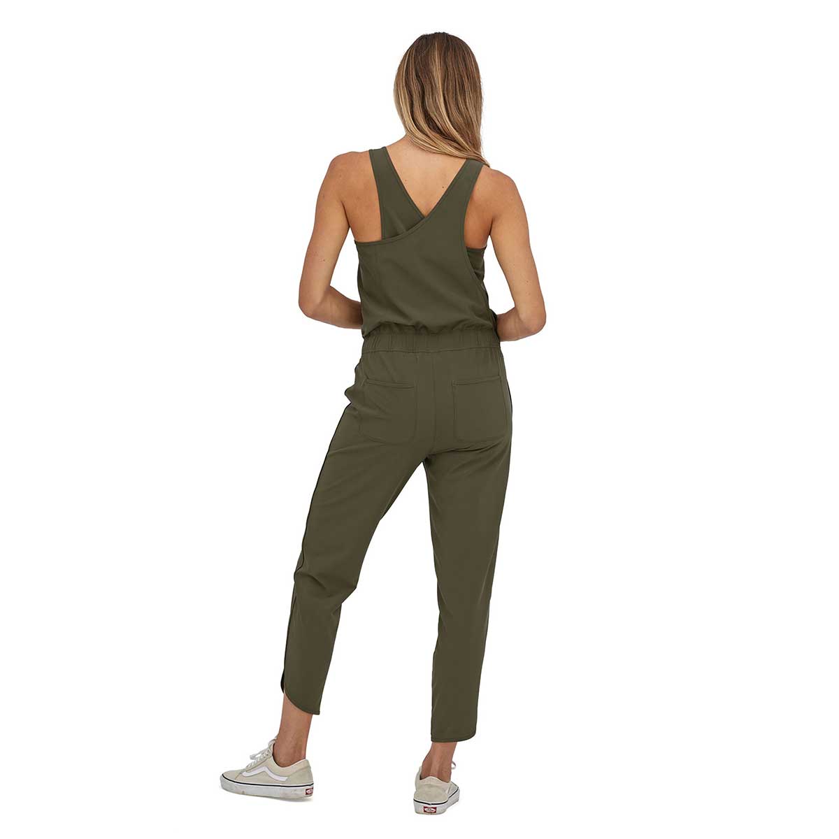 Patagonia Fleetwith Romper Women's in Basin Green
